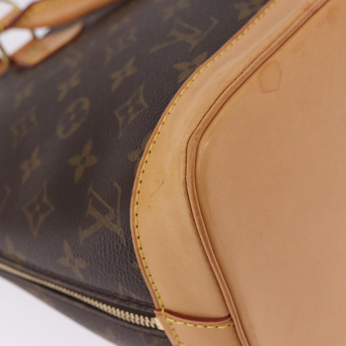 LOUIS VUITTON Monogram Alma Hand Bag M51130 LV Auth 204041V