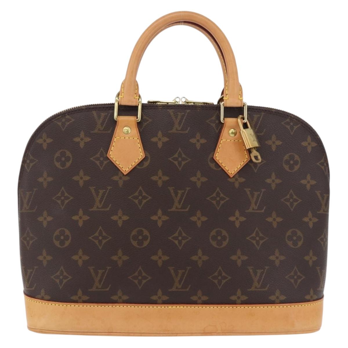 LOUIS VUITTON Monogram Alma Hand Bag M51130 LV Auth 204041V
