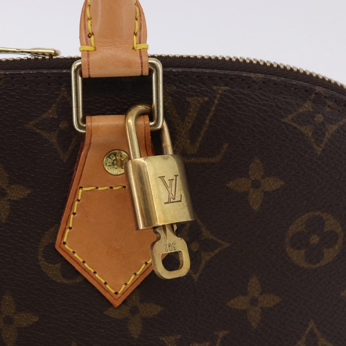 LOUIS VUITTON Monogram Alma Hand Bag M51130 LV Auth 204041V
