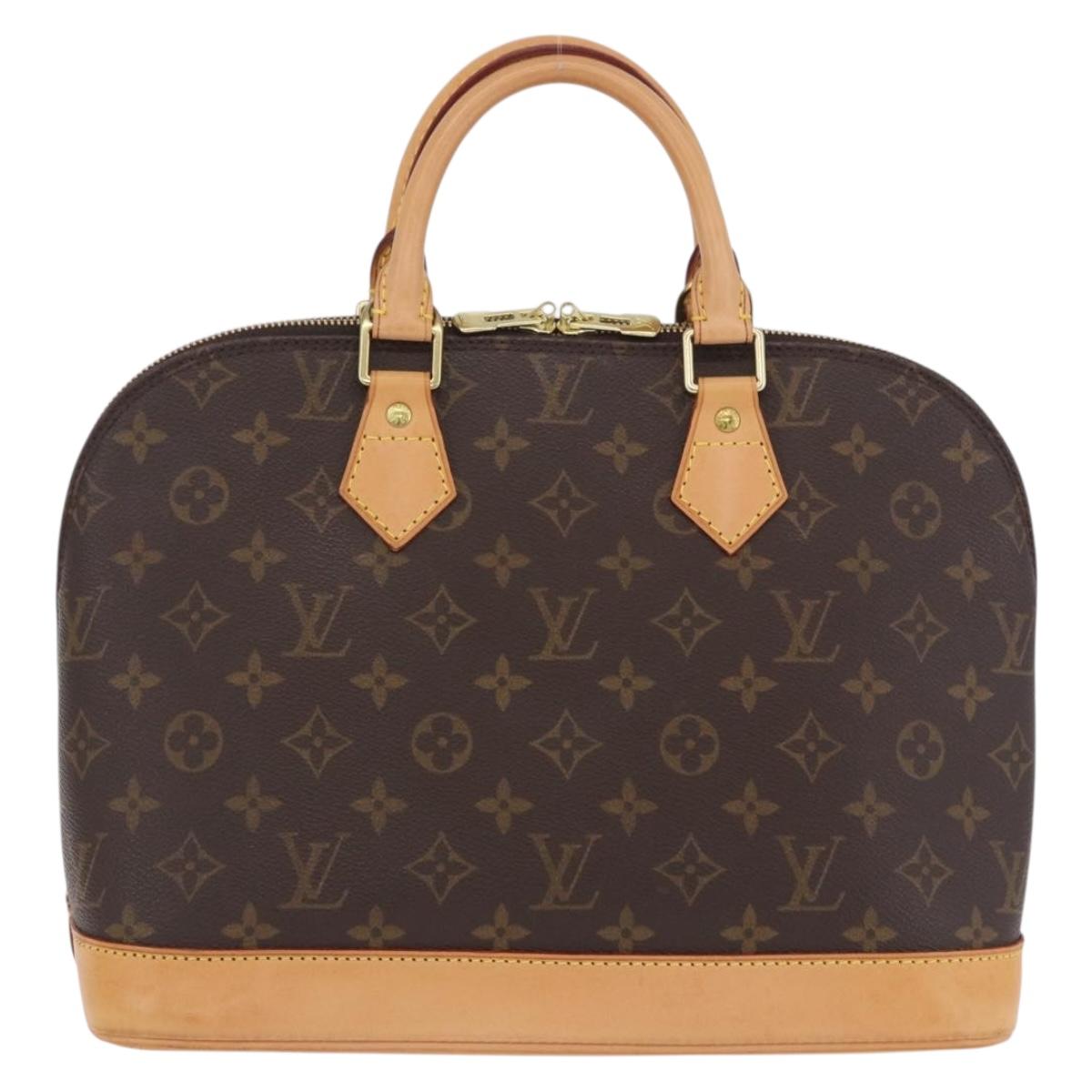 LOUIS VUITTON Monogram Alma Hand Bag M51130 LV Auth 204041V