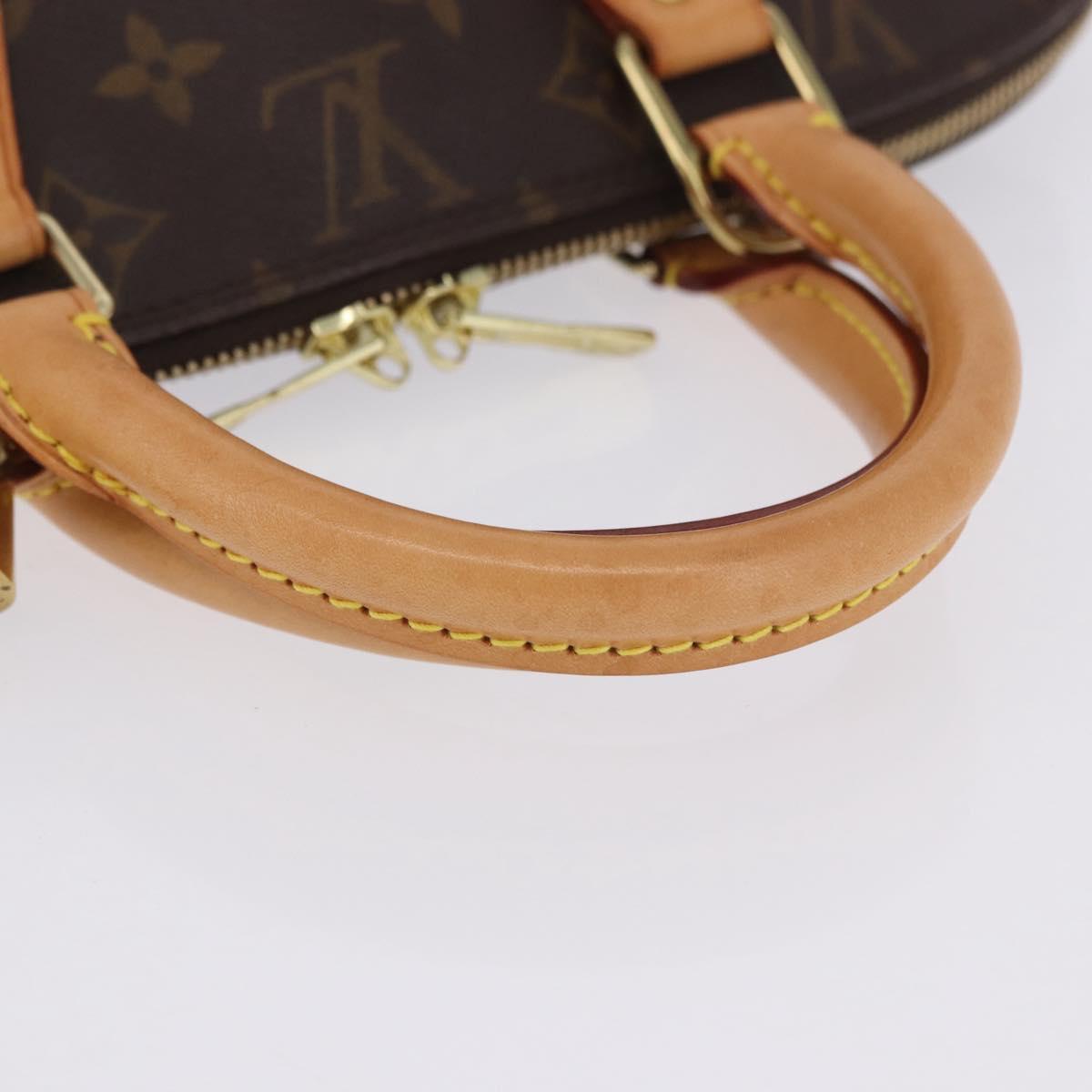 LOUIS VUITTON Monogram Alma Hand Bag M51130 LV Auth 204041V