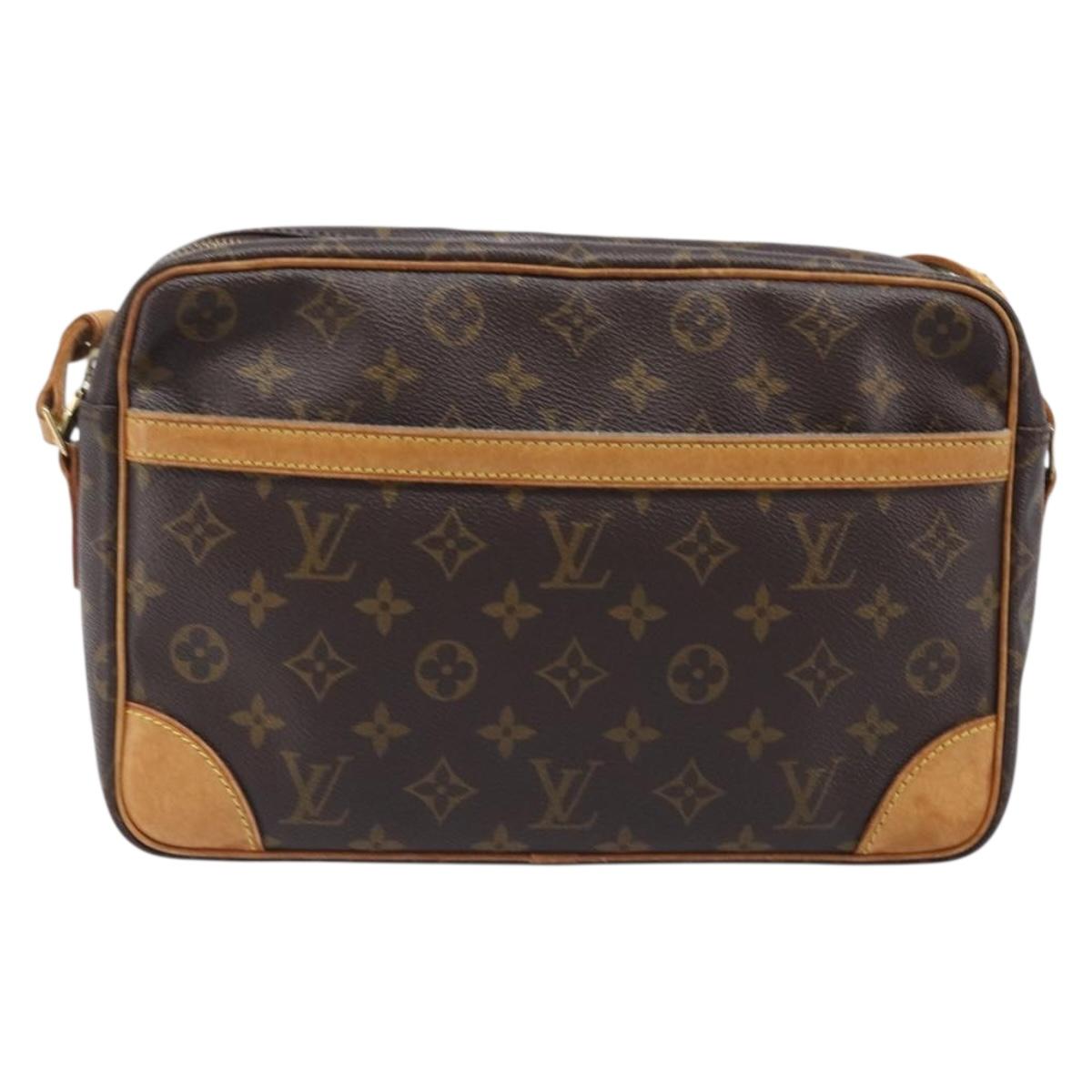 LOUIS VUITTON Monogram Trocadero 30 Shoulder Bag M51272 LV Auth 204050