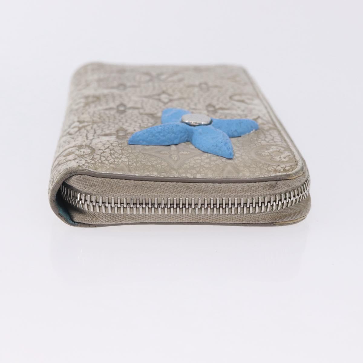 LOUIS VUITTON Taurillon Clemence Climbing Zippy Wallet Vertical Auth 204062