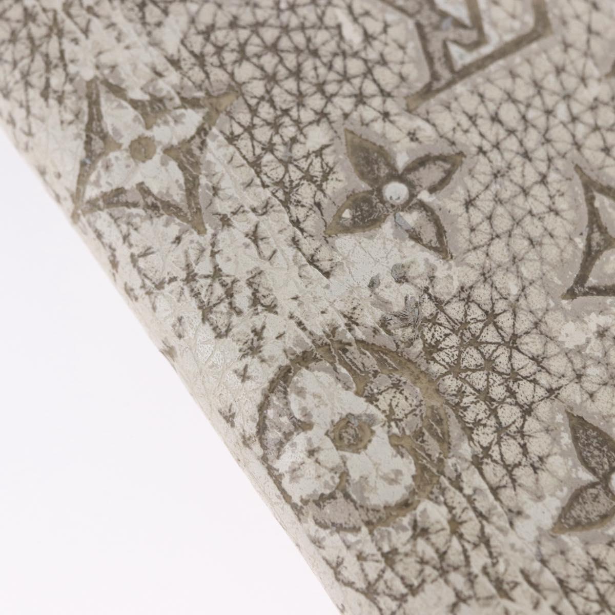 LOUIS VUITTON Taurillon Clemence Climbing Zippy Wallet Vertical Auth 204062