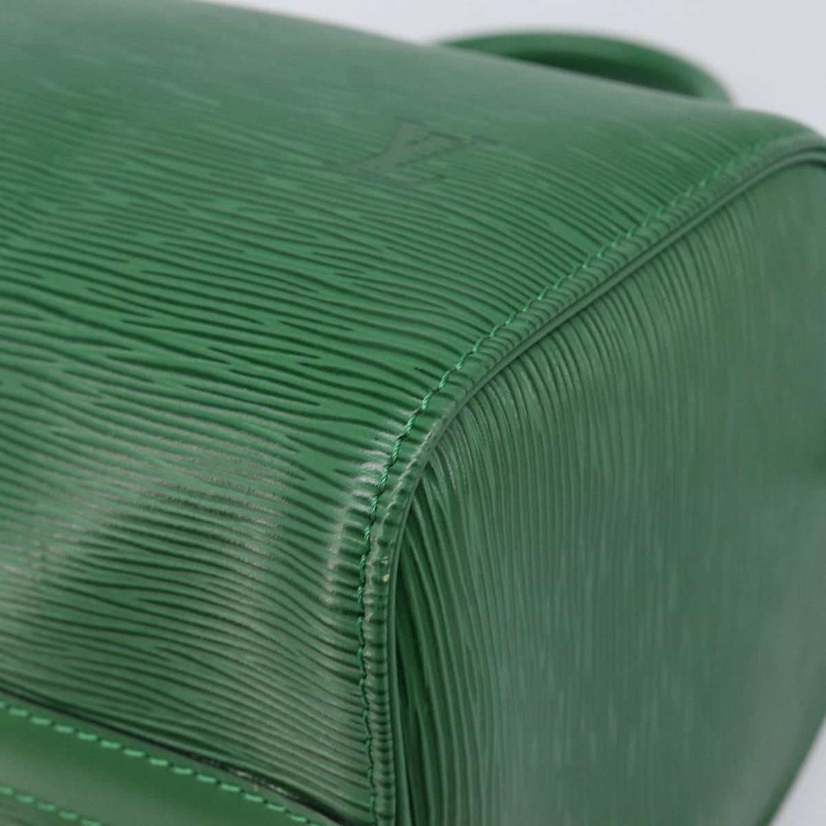 LOUIS VUITTON Epi Speedy 25 Hand Bag Borneo Green M43014 LV Auth 204078V