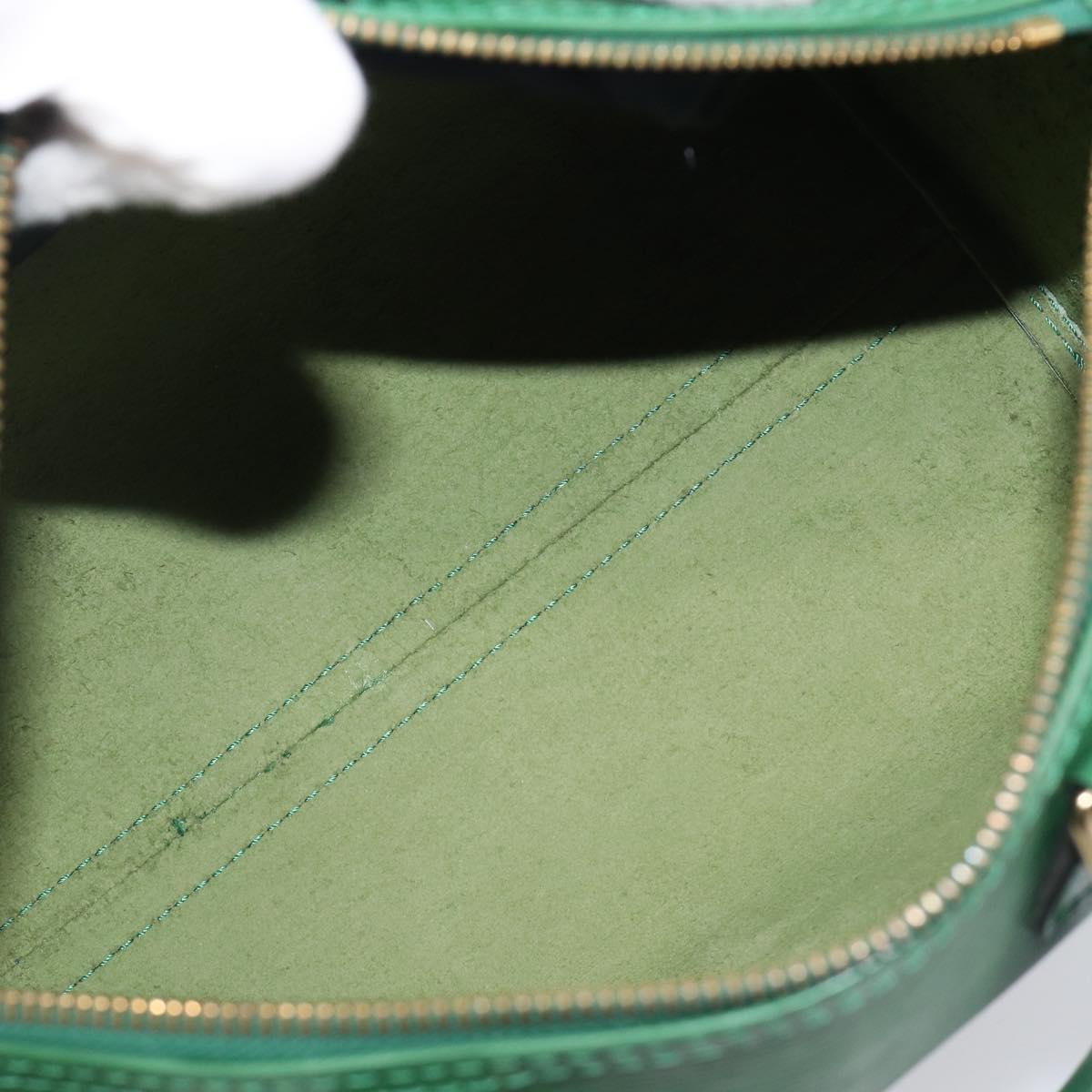 LOUIS VUITTON Epi Speedy 25 Hand Bag Borneo Green M43014 LV Auth 204078V