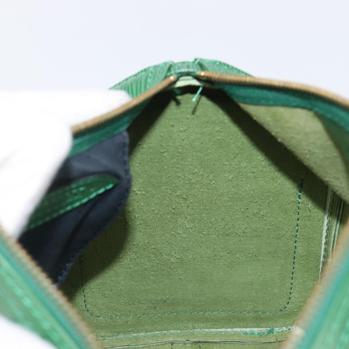 LOUIS VUITTON Epi Speedy 25 Hand Bag Borneo Green M43014 LV Auth 204078V