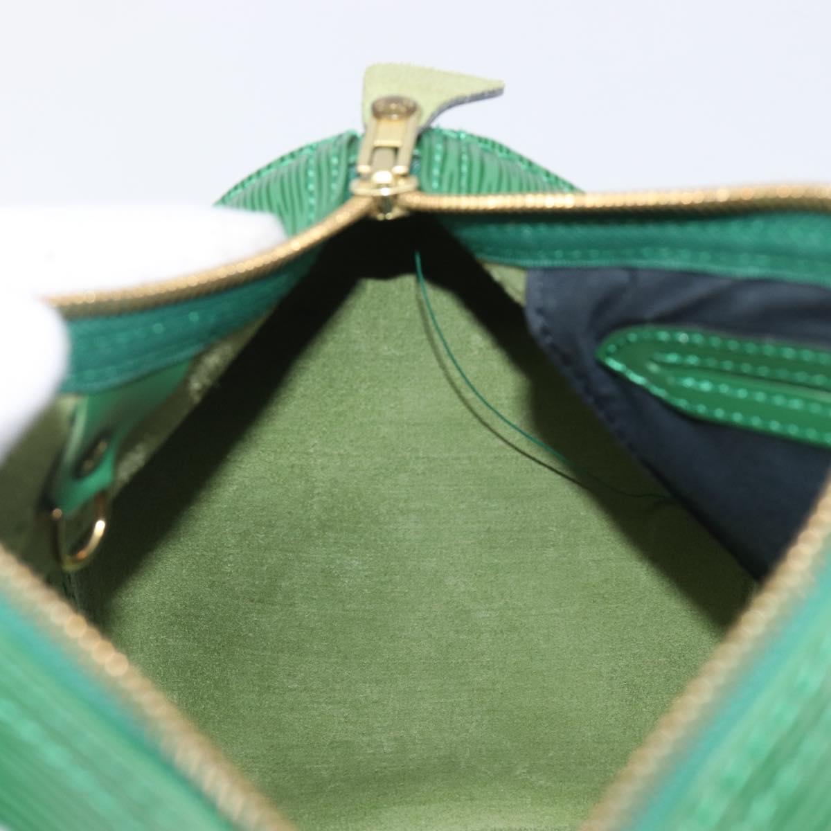 LOUIS VUITTON Epi Speedy 25 Hand Bag Borneo Green M43014 LV Auth 204078V