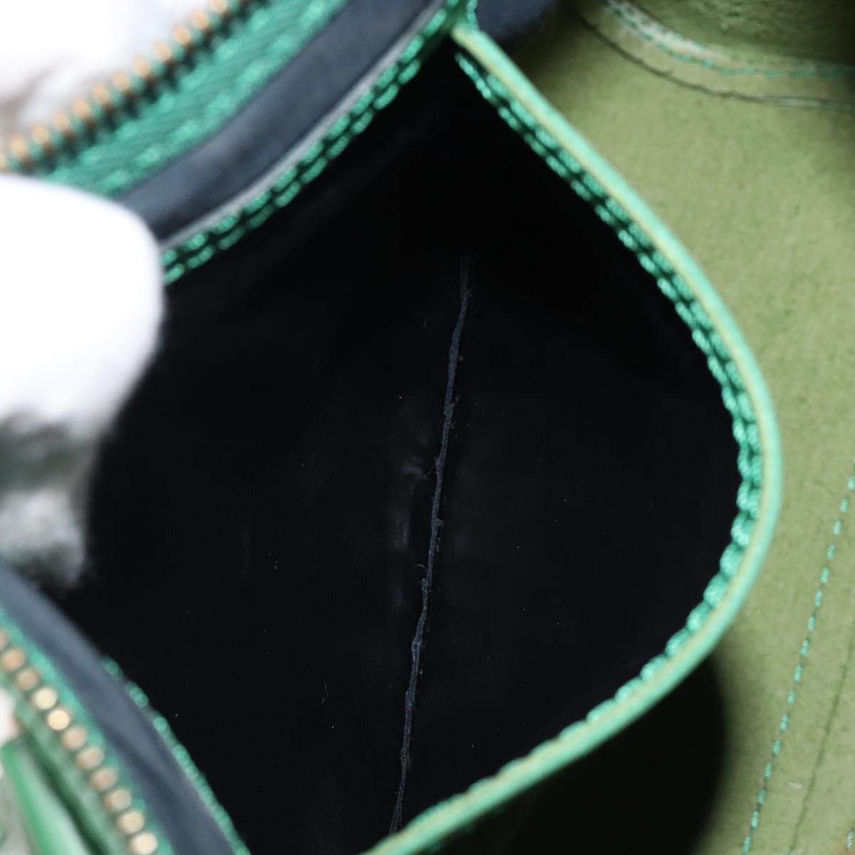 LOUIS VUITTON Epi Speedy 25 Hand Bag Borneo Green M43014 LV Auth 204078V