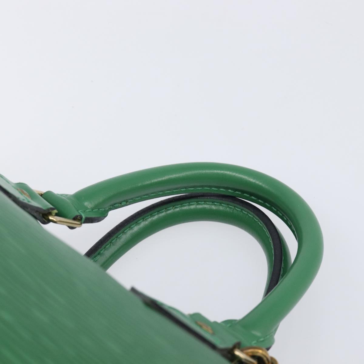 LOUIS VUITTON Epi Speedy 25 Hand Bag Borneo Green M43014 LV Auth 204078V