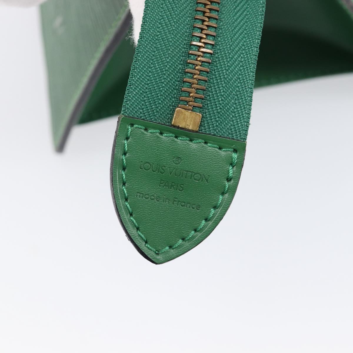 LOUIS VUITTON Epi Sac Triangle Hand Bag Green M52094 LV Auth 204080