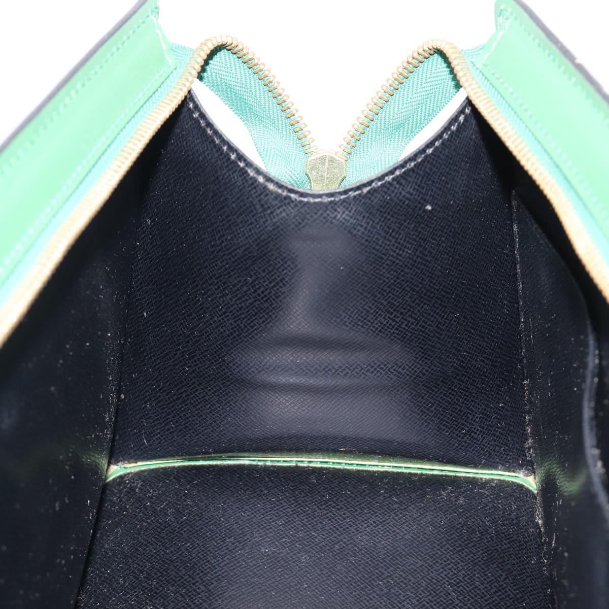 LOUIS VUITTON Epi Sac Triangle Hand Bag Green M52094 LV Auth 204080