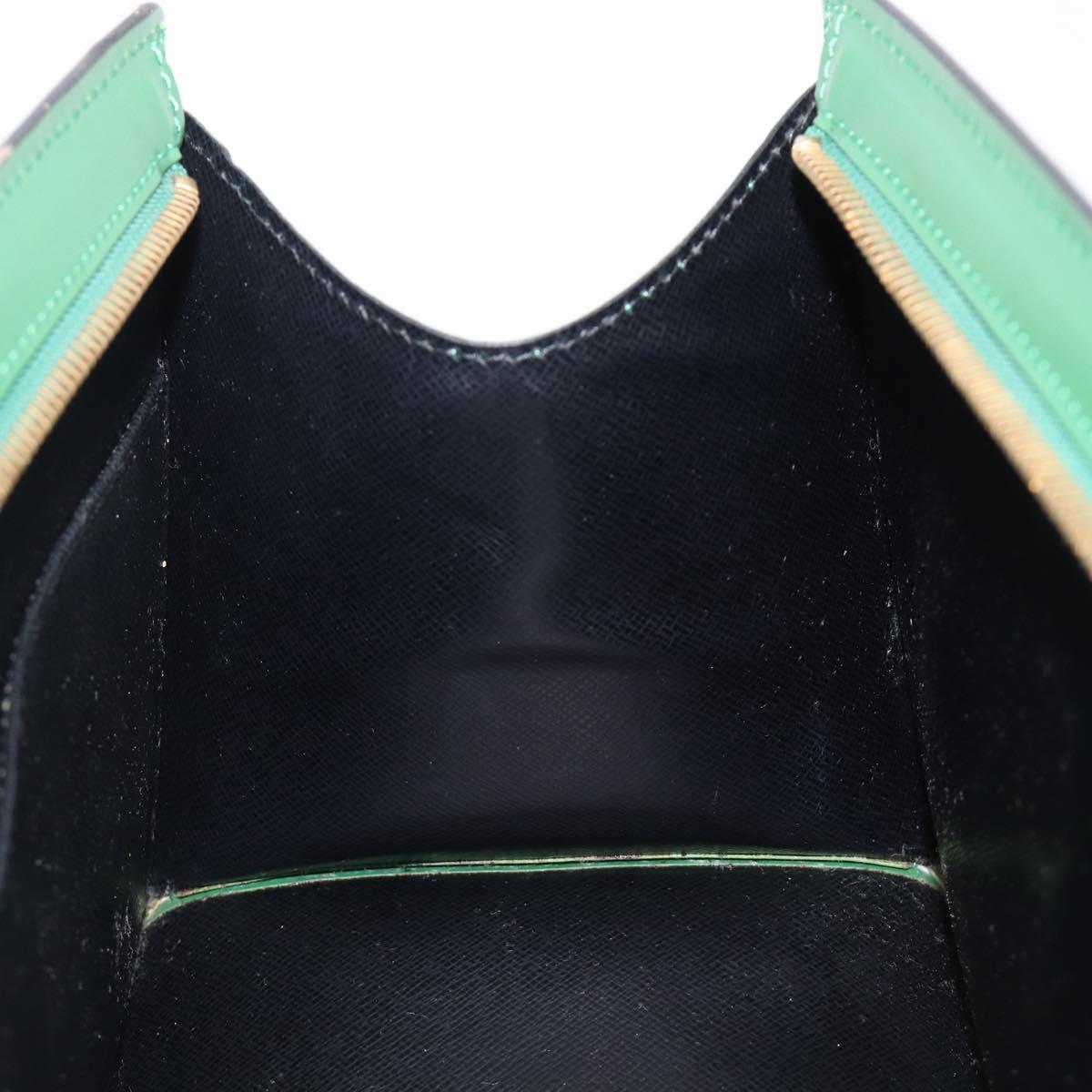 LOUIS VUITTON Epi Sac Triangle Hand Bag Green M52094 LV Auth 204080