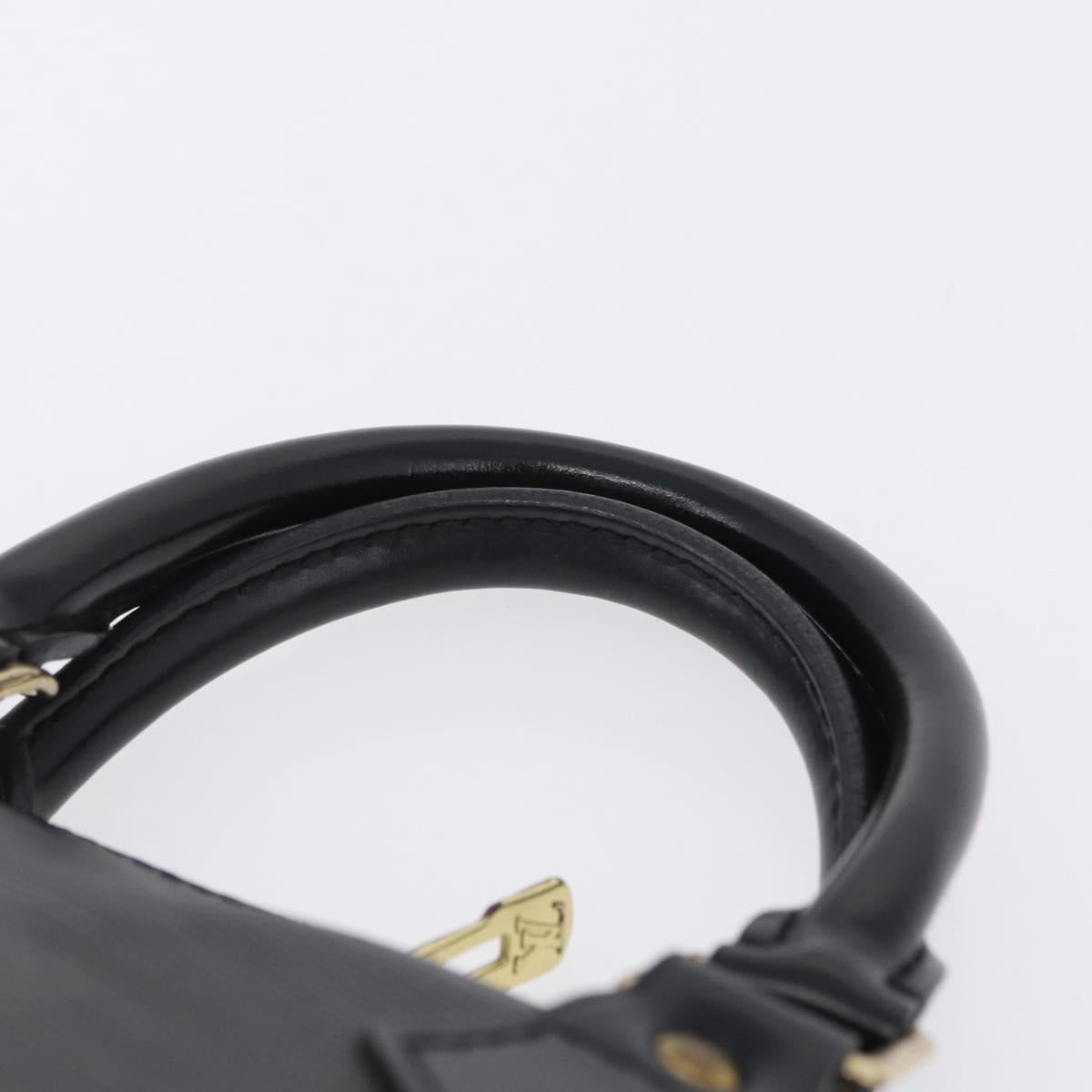 LOUIS VUITTON Epi Alma Hand Bag Noir Black M52142 LV Auth 204082V