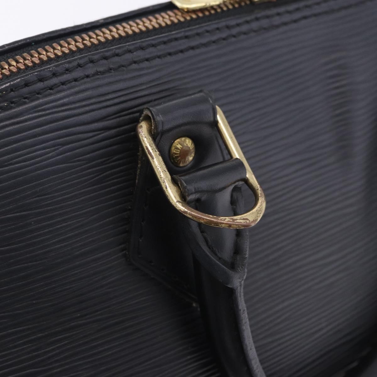 LOUIS VUITTON Epi Alma Hand Bag Noir Black M52142 LV Auth 204082V