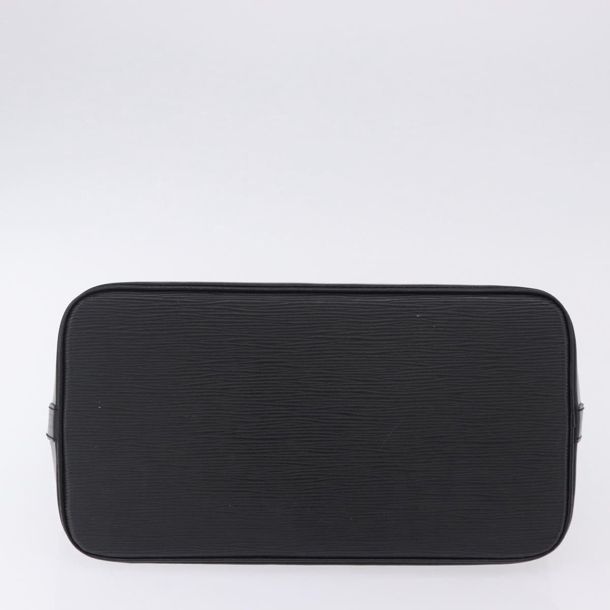 LOUIS VUITTON Epi Alma Hand Bag Noir Black M52142 LV Auth 204082V