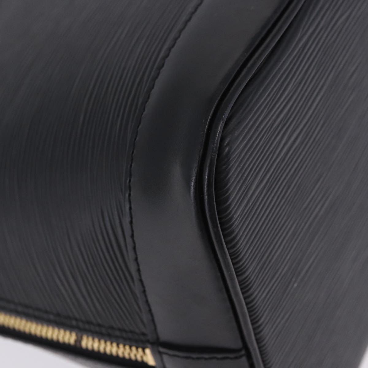 LOUIS VUITTON Epi Alma Hand Bag Noir Black M52142 LV Auth 204082V