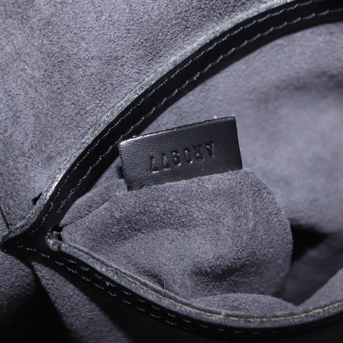 LOUIS VUITTON Epi Alma Hand Bag Noir Black M52142 LV Auth 204082V