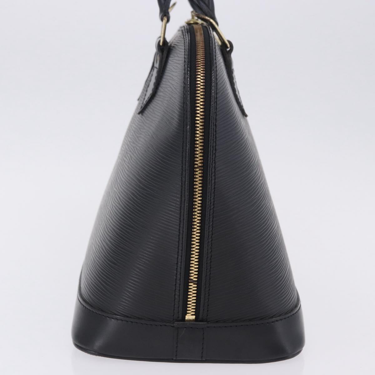 LOUIS VUITTON Epi Alma Hand Bag Noir Black M52142 LV Auth 204082V