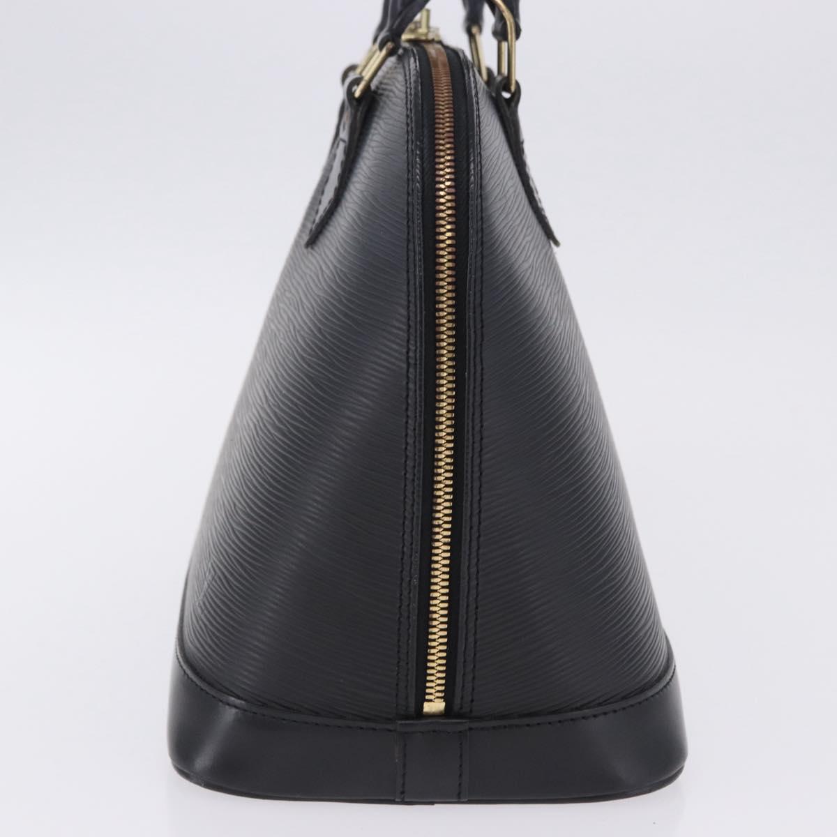 LOUIS VUITTON Epi Alma Hand Bag Noir Black M52142 LV Auth 204082V