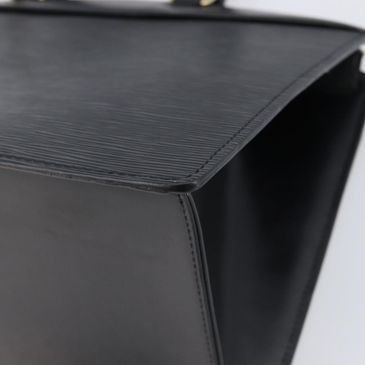 LOUIS VUITTON Epi Riviera Hand Bag Black M48182 LV Auth 204083