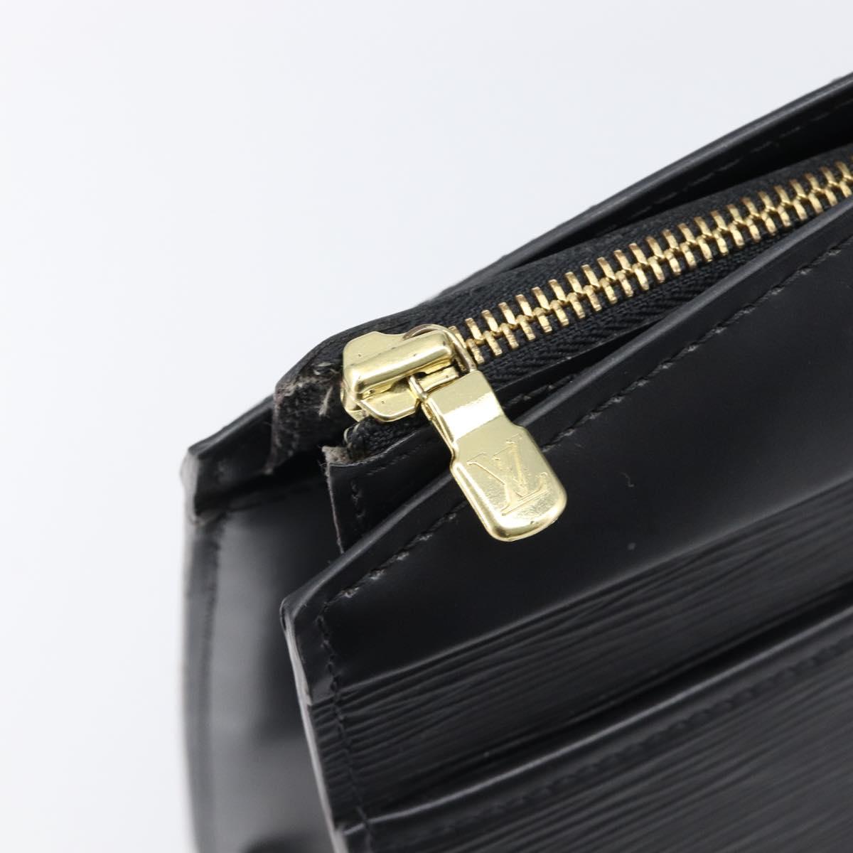 LOUIS VUITTON Epi Riviera Hand Bag Black M48182 LV Auth 204083