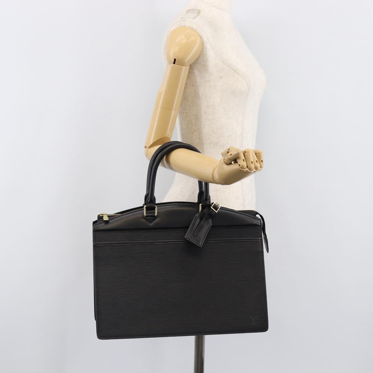 LOUIS VUITTON Epi Riviera Hand Bag Black M48182 LV Auth 204083