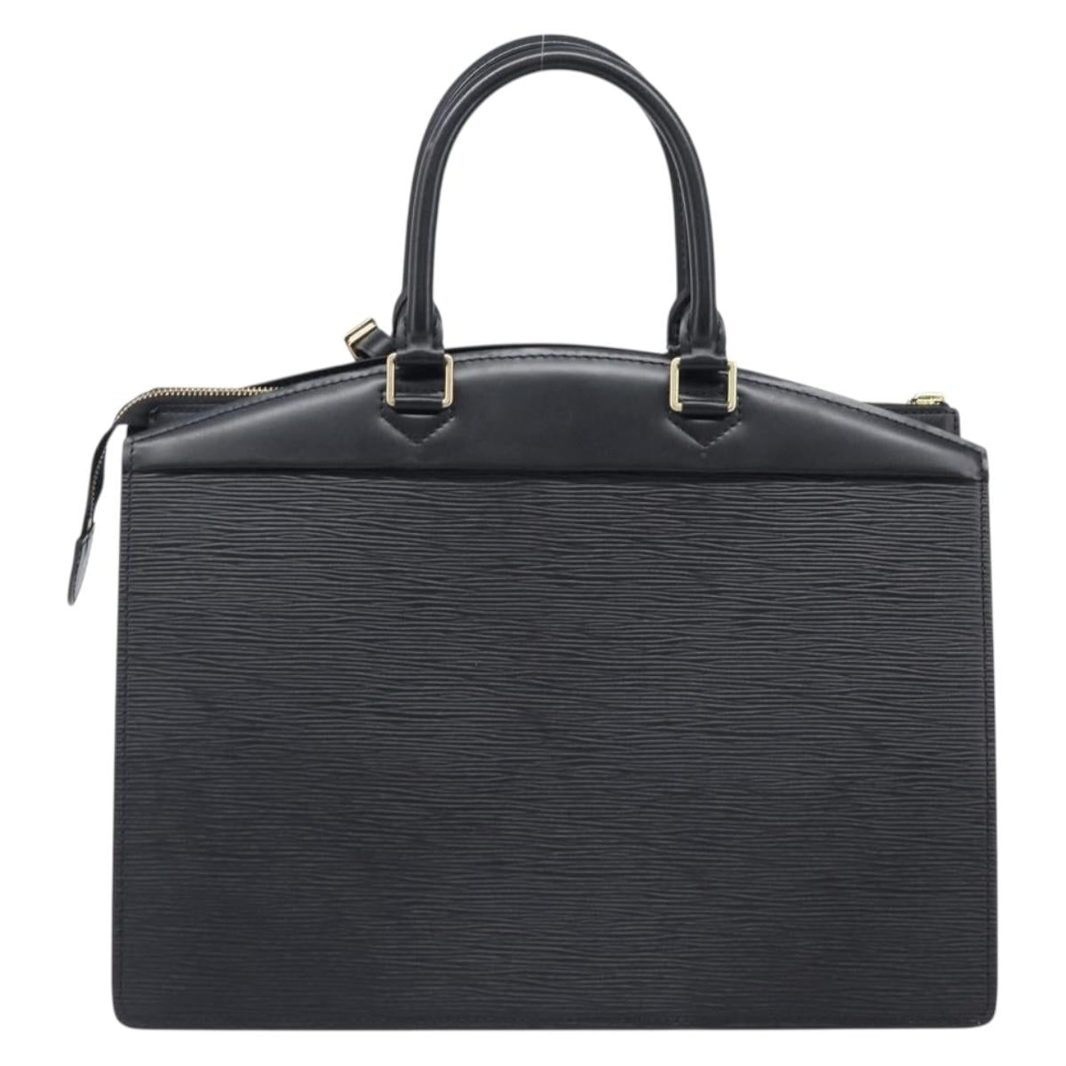 LOUIS VUITTON Epi Riviera Hand Bag Black M48182 LV Auth 204083