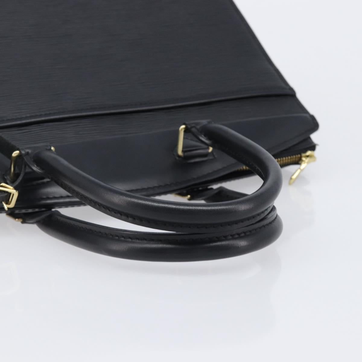 LOUIS VUITTON Epi Riviera Hand Bag Black M48182 LV Auth 204083