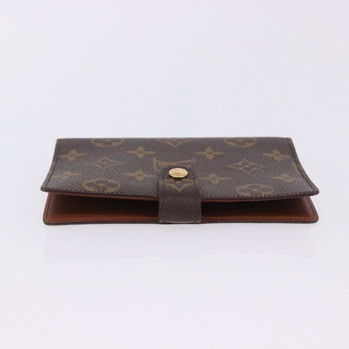 LOUIS VUITTON Monogram Agenda PM Day Planner Cover R20005 LV Auth 204086