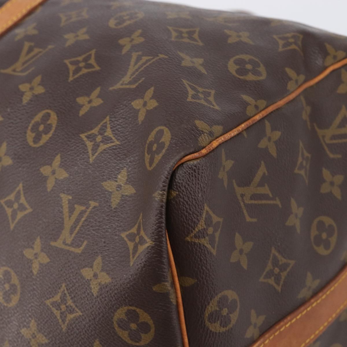 LOUIS VUITTON Monogram Keepall Bandouliere 50 Boston Bag M41416 LV Auth 204089