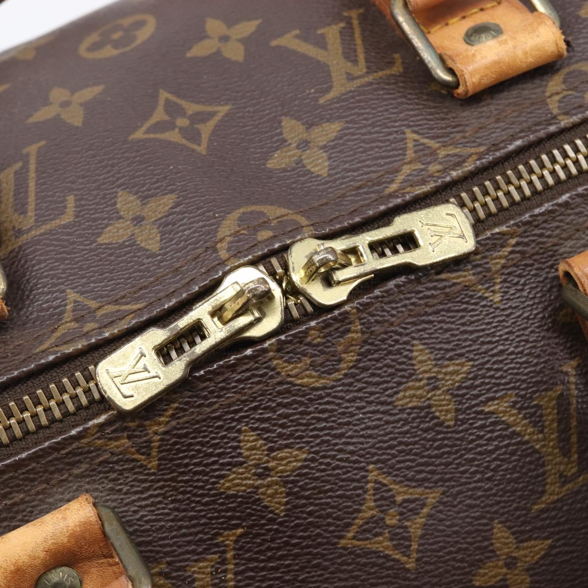 LOUIS VUITTON Monogram Keepall Bandouliere 50 Boston Bag M41416 LV Auth 204089