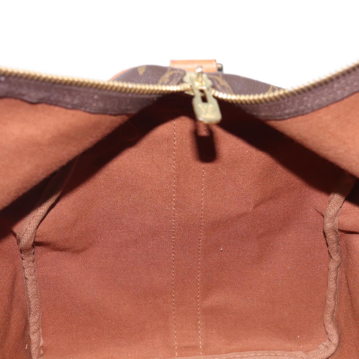 LOUIS VUITTON Monogram Keepall Bandouliere 50 Boston Bag M41416 LV Auth 204089