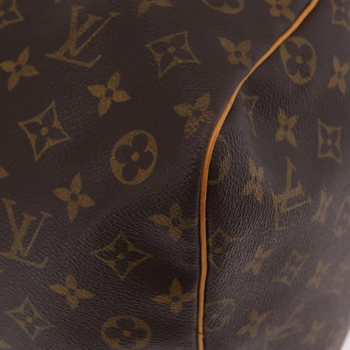 LOUIS VUITTON Monogram Keepall 60 Boston Bag M41422 LV Auth 204091V