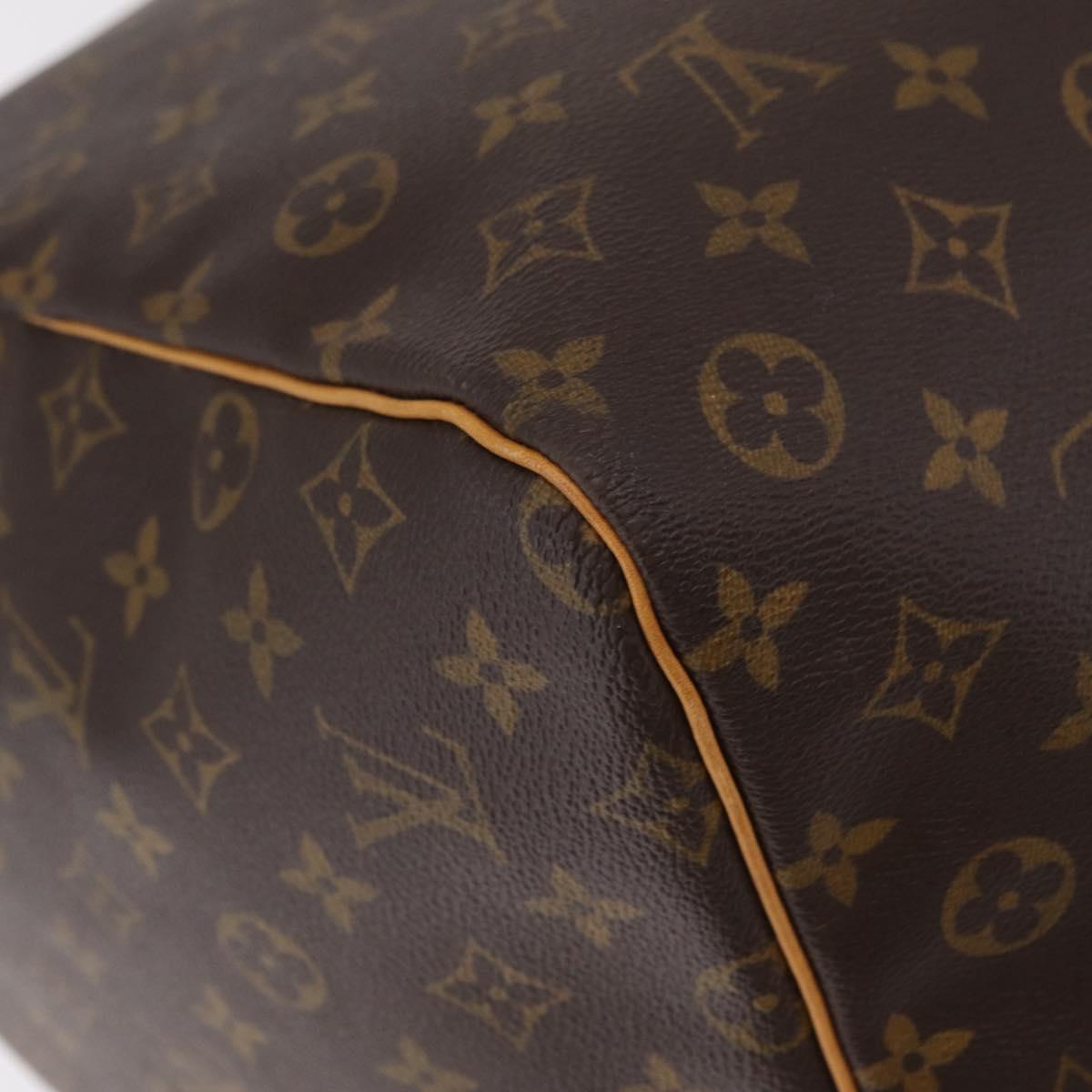 LOUIS VUITTON Monogram Keepall 60 Boston Bag M41422 LV Auth 204091V
