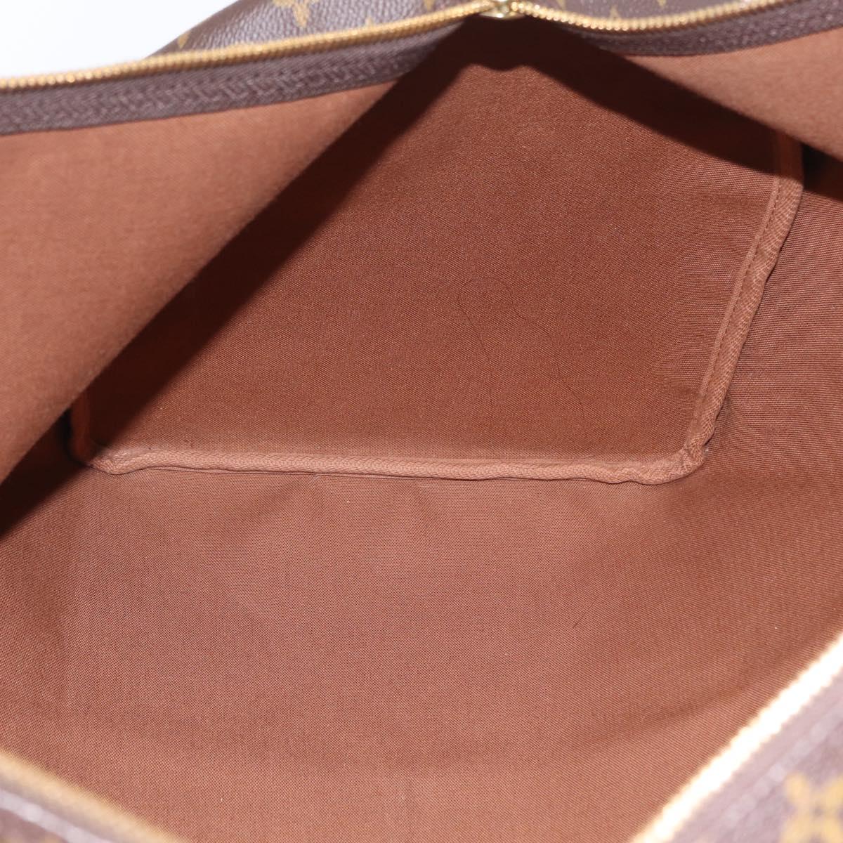LOUIS VUITTON Monogram Keepall 60 Boston Bag M41422 LV Auth 204091V