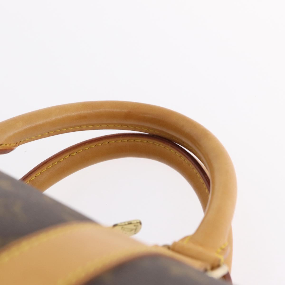 LOUIS VUITTON Monogram Keepall 60 Boston Bag M41422 LV Auth 204091V