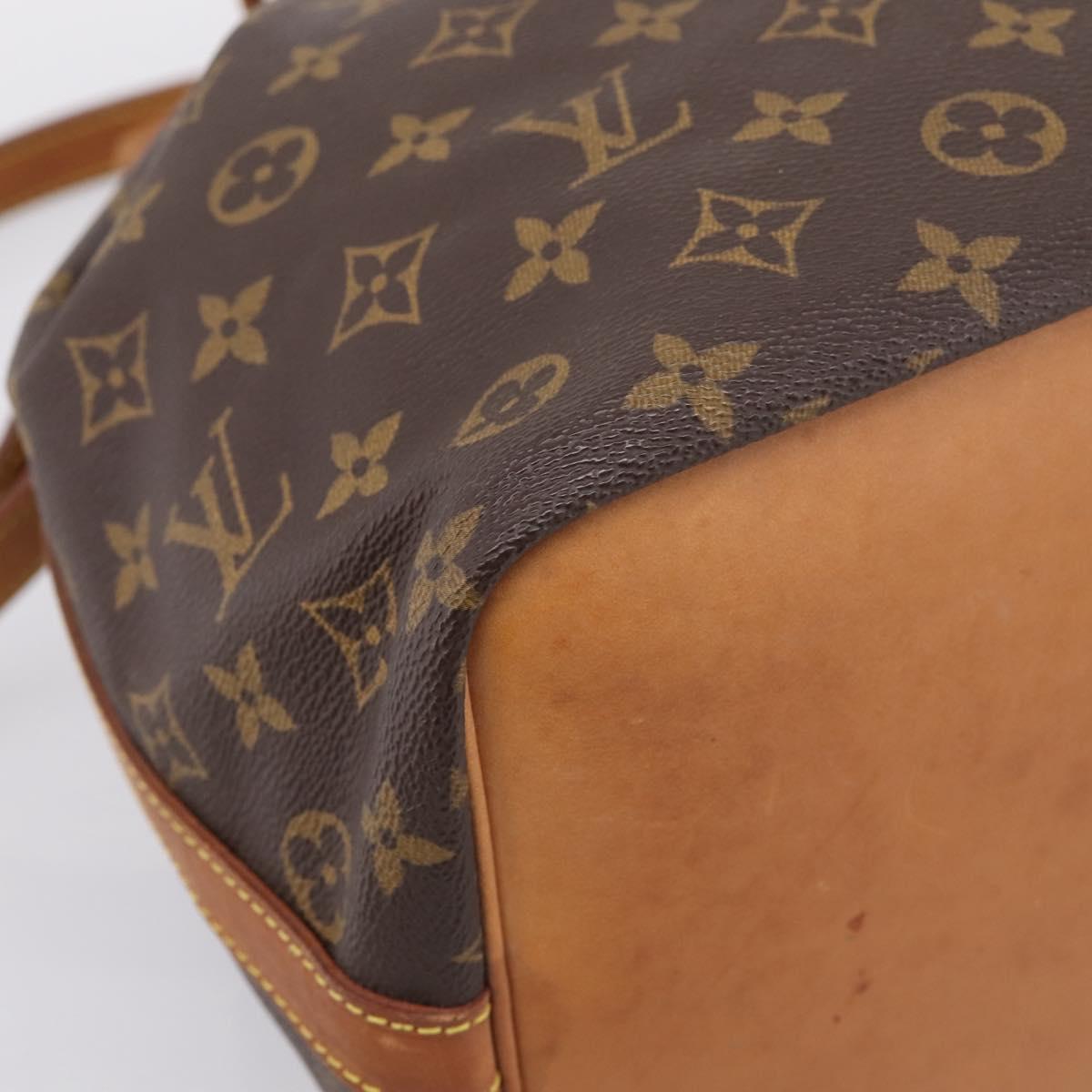 LOUIS VUITTON Monogram Petit Noe Shoulder Bag M42226 LV Auth 204097V