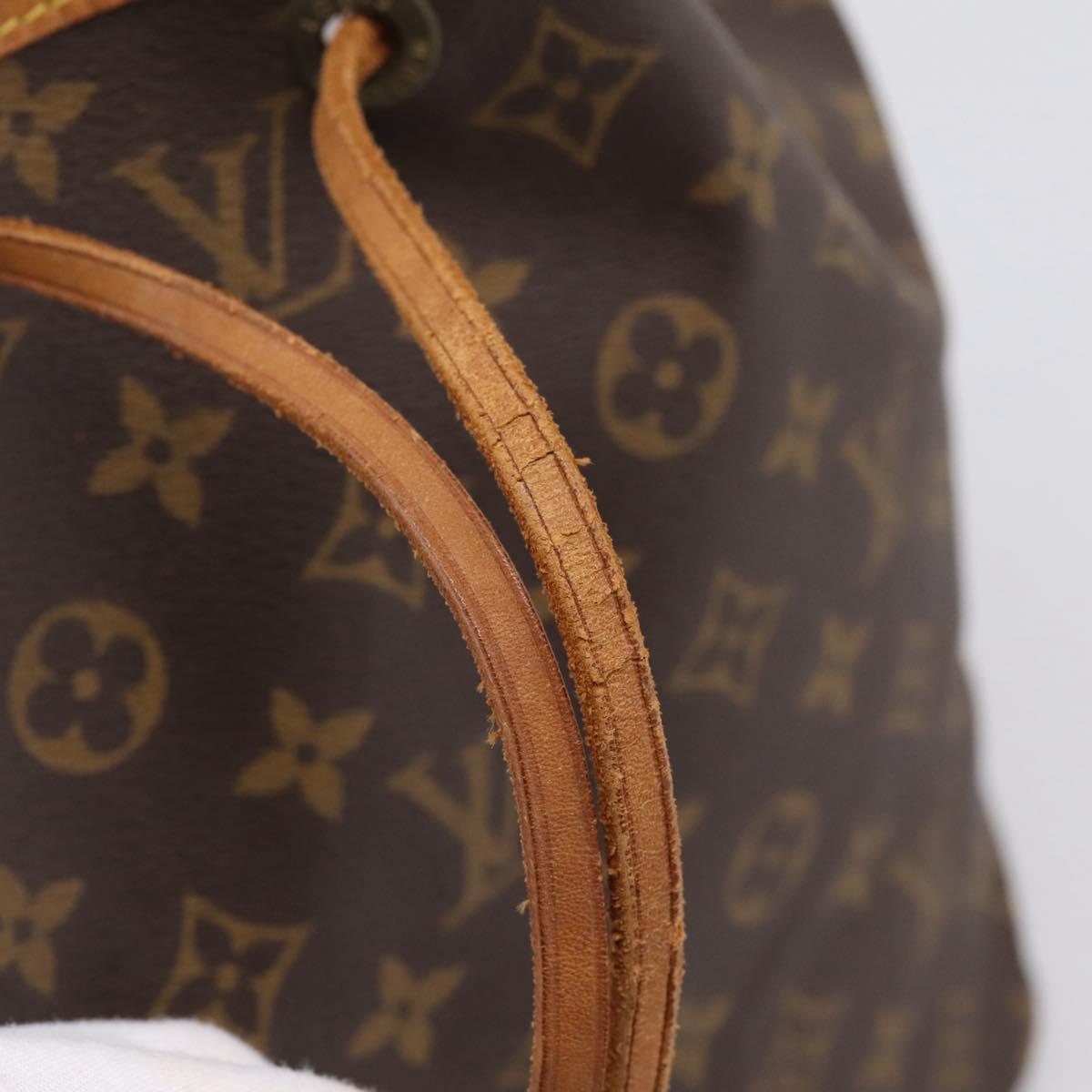 LOUIS VUITTON Monogram Petit Noe Shoulder Bag M42226 LV Auth 204097V