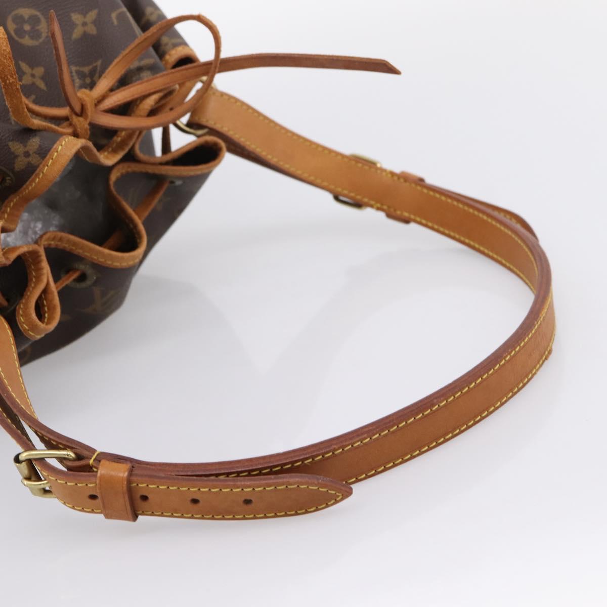 LOUIS VUITTON Monogram Petit Noe Shoulder Bag M42226 LV Auth 204097V
