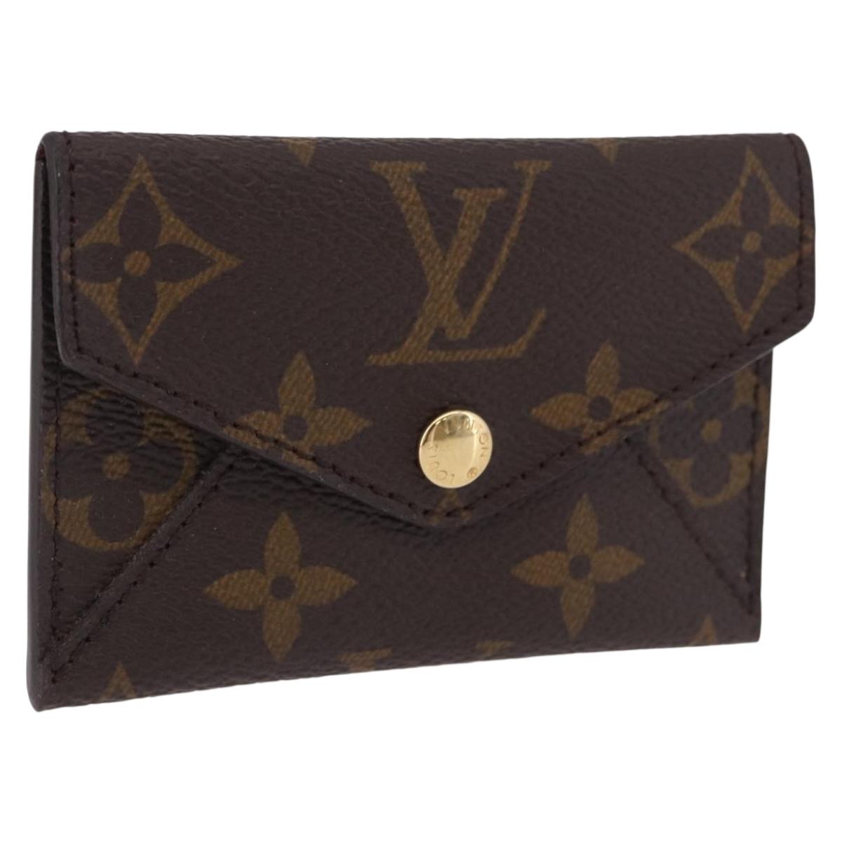 LOUIS VUITTON Monogram Card Case Fukuoka Store Promotional items LV Auth 204101V