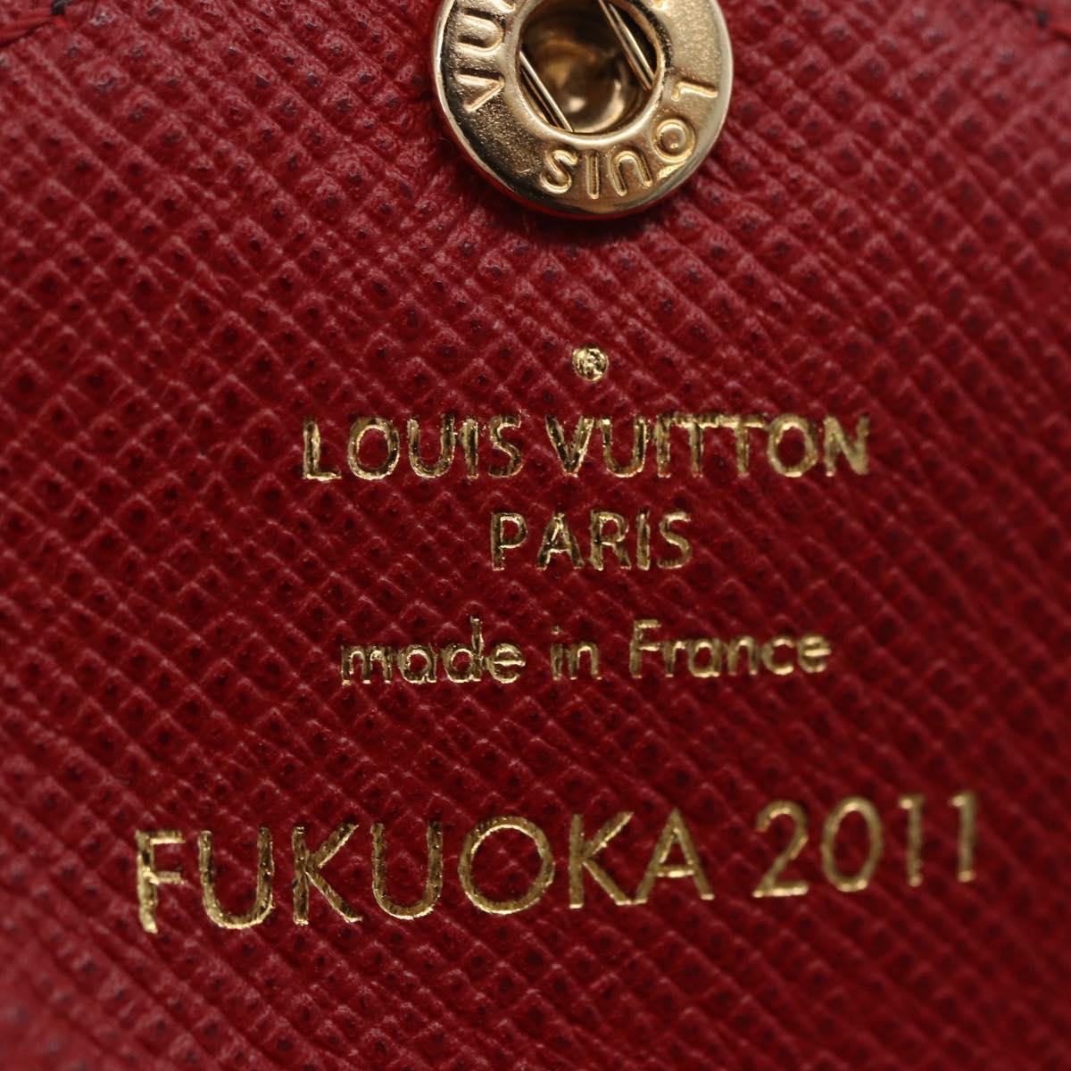 LOUIS VUITTON Monogram Card Case Fukuoka Store Promotional items LV Auth 204101V