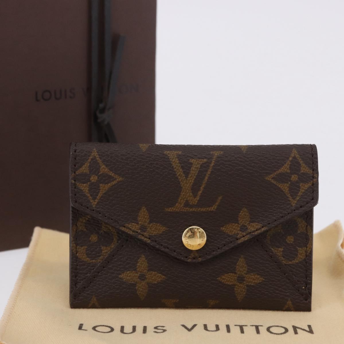 LOUIS VUITTON Monogram Card Case Fukuoka Store Promotional items LV Auth 204101V