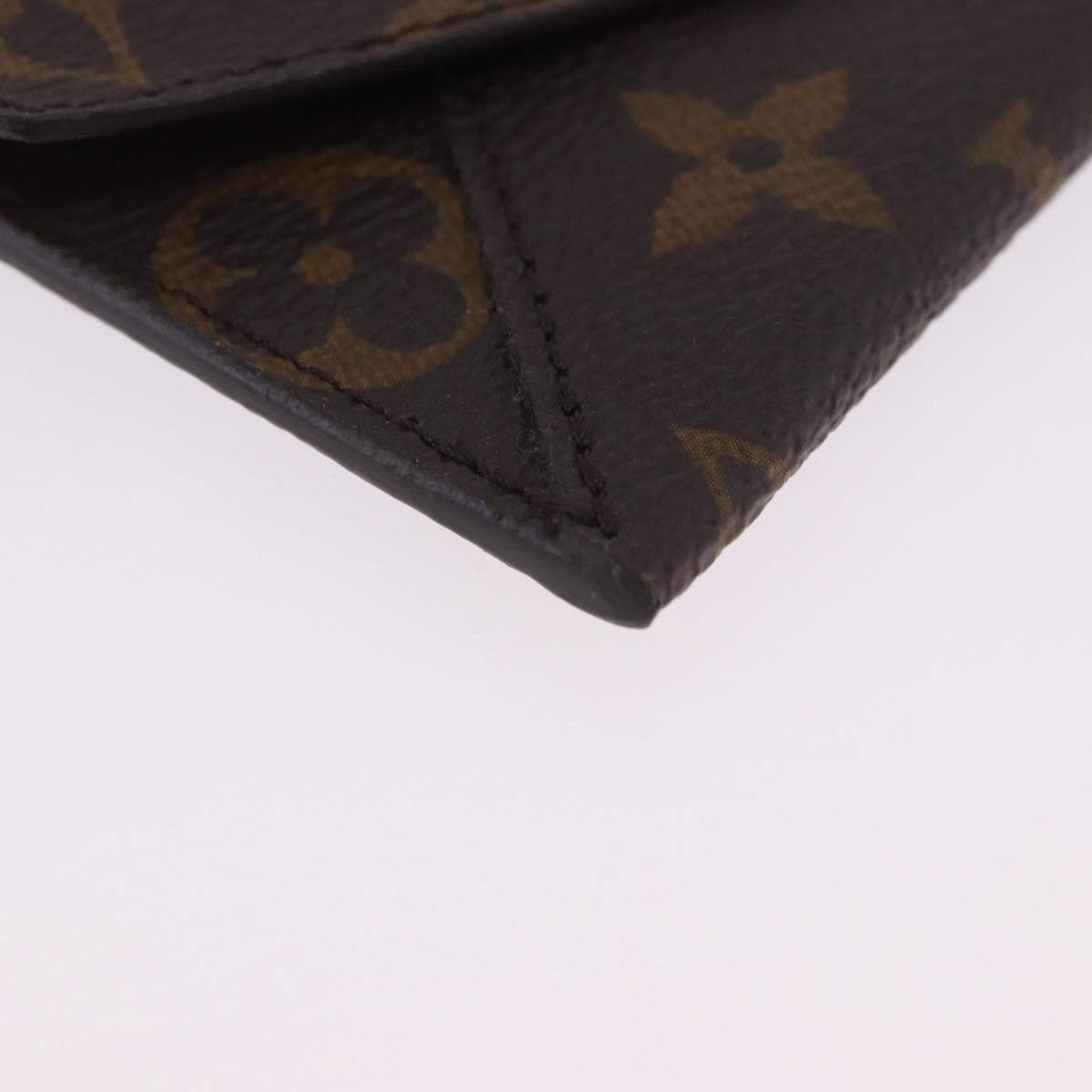 LOUIS VUITTON Monogram Card Case Fukuoka Store Promotional items LV Auth 204101V