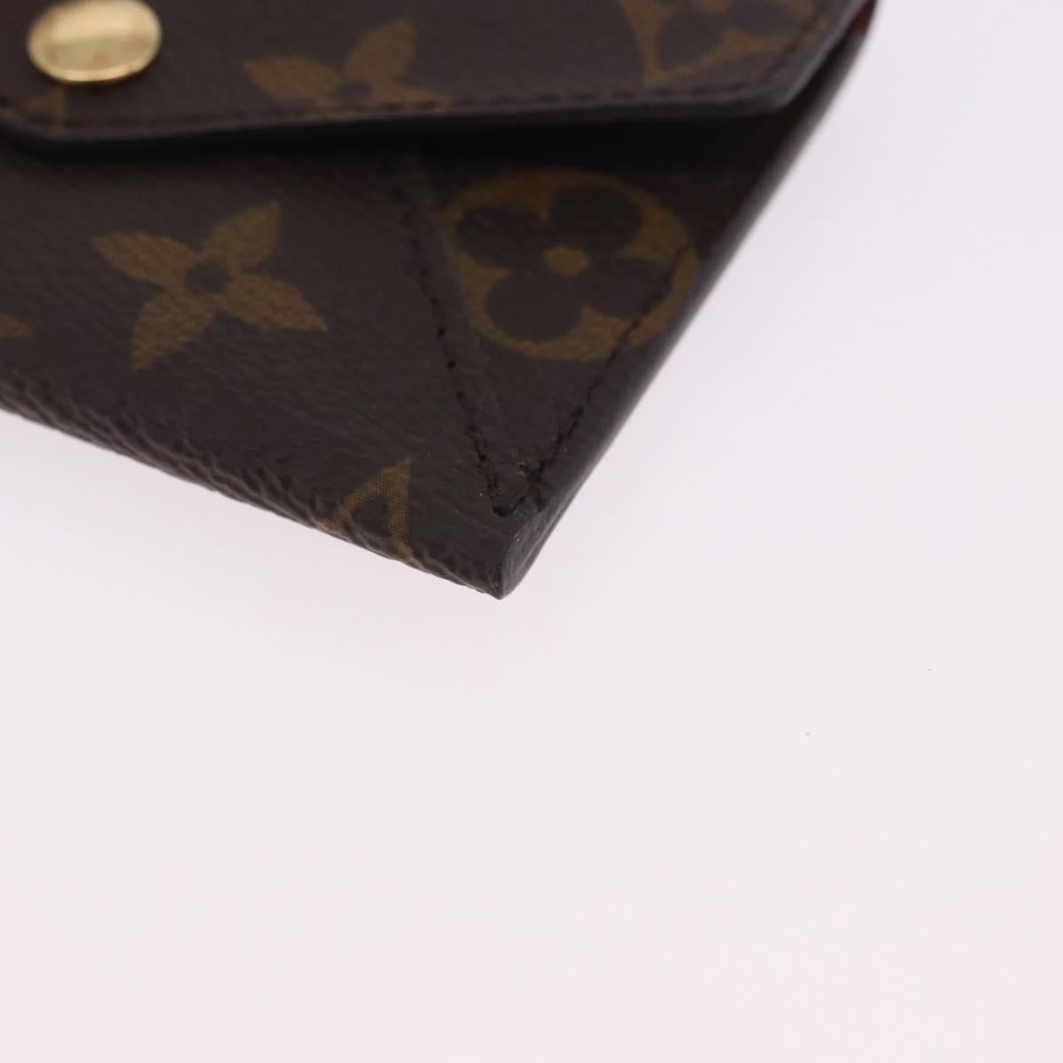 LOUIS VUITTON Monogram Card Case Fukuoka Store Promotional items LV Auth 204101V