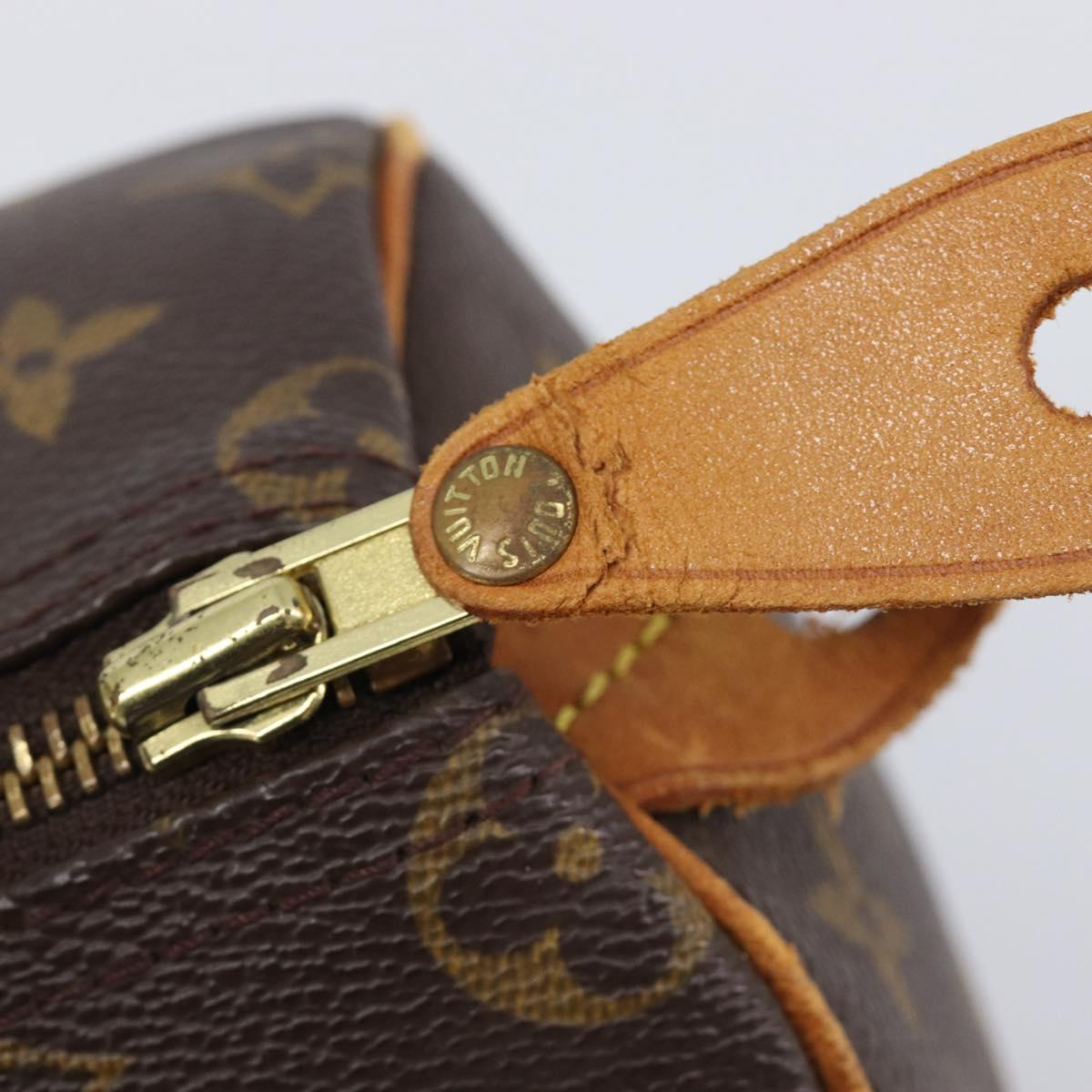 LOUIS VUITTON Monogram Speedy 25 Hand Bag M41528 LV Auth 204113