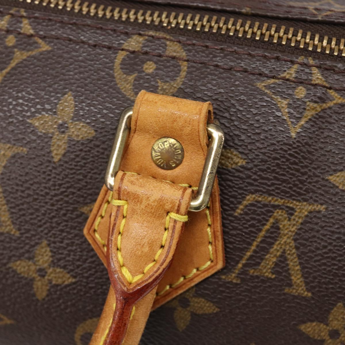 LOUIS VUITTON Monogram Speedy 25 Hand Bag M41528 LV Auth 204113