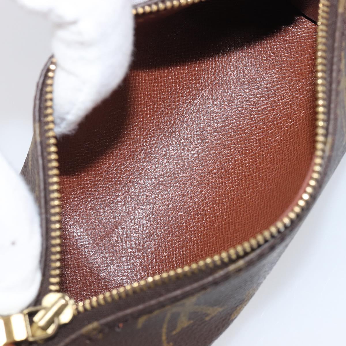 LOUIS VUITTON Monogram Papillon Pouch LV Auth 204117