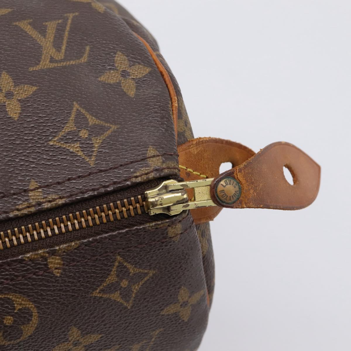 LOUIS VUITTON Monogram Speedy 30 Hand Bag M41526 LV Auth 204119