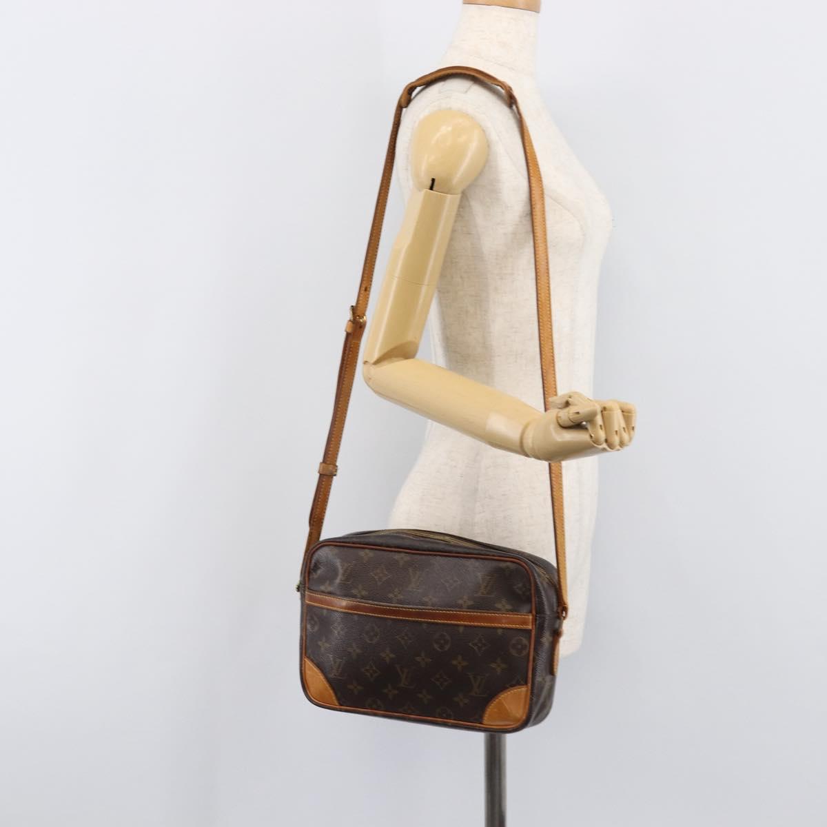 LOUIS VUITTON Monogram Trocadero 27 Shoulder Bag M51274 LV Auth 204127